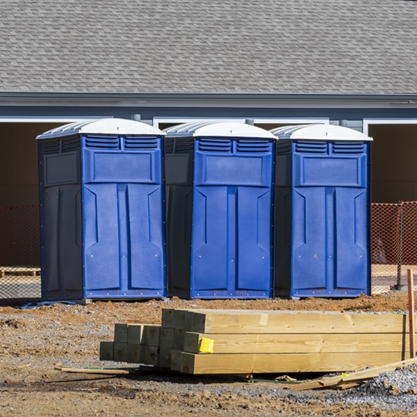 how can i report damages or issues with the porta potties during my rental period in Culver OR